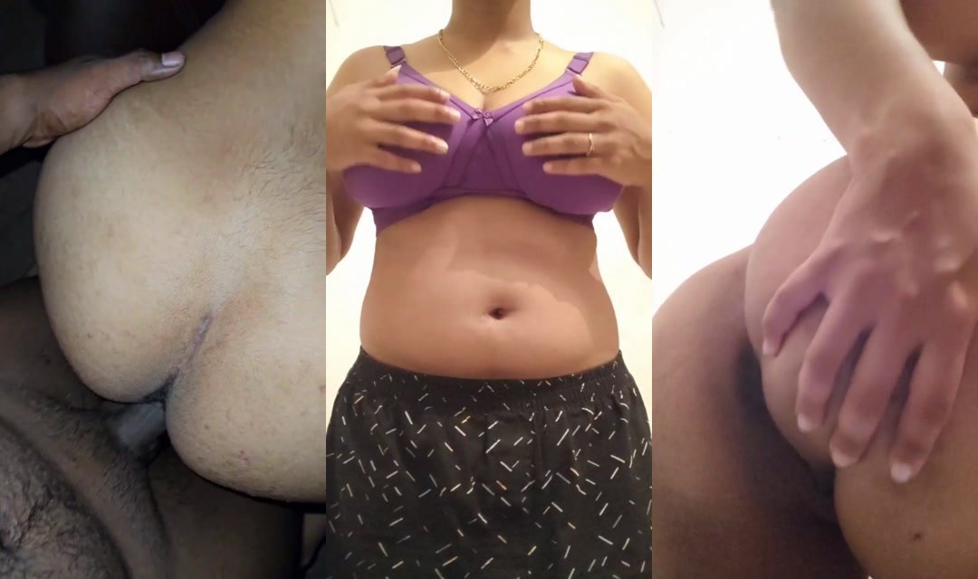Sexy Bigbooby Mallu Babe Pressing Boobs Showing Ass Hard Doggy Missionary Fuck All 5 Clip