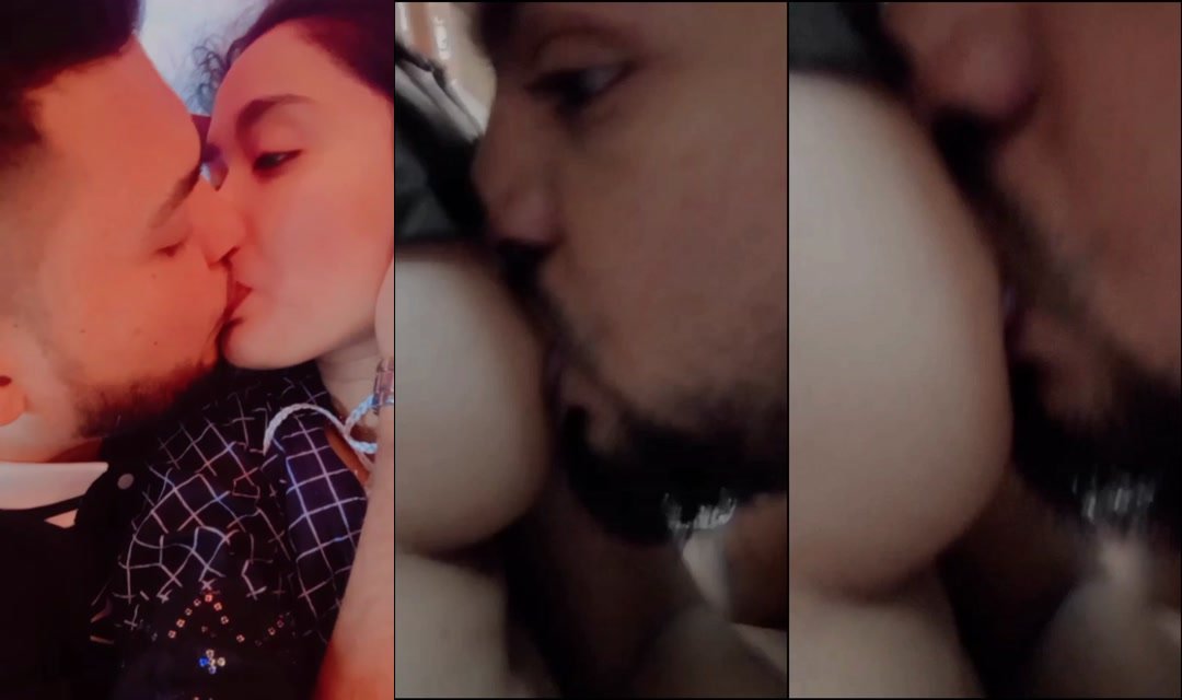 Beautiful Gf Boobs Sucking By lover