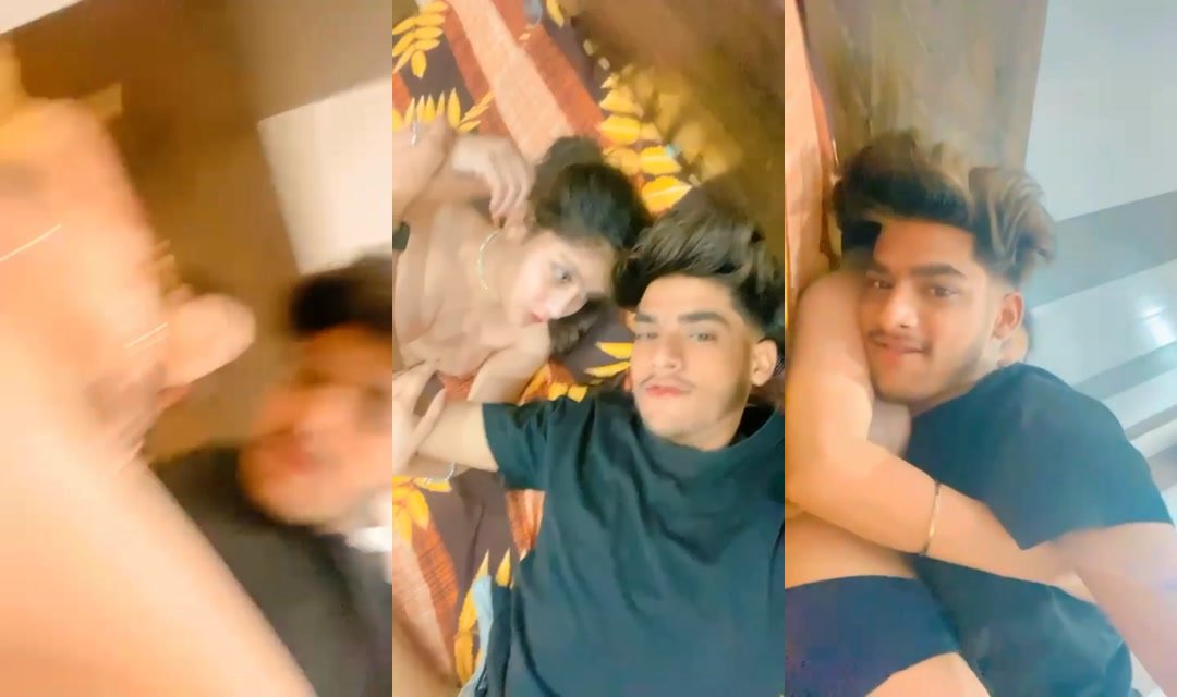 Young Punjabi Lovers Enjoying Boobs Sucking All 4 Videos