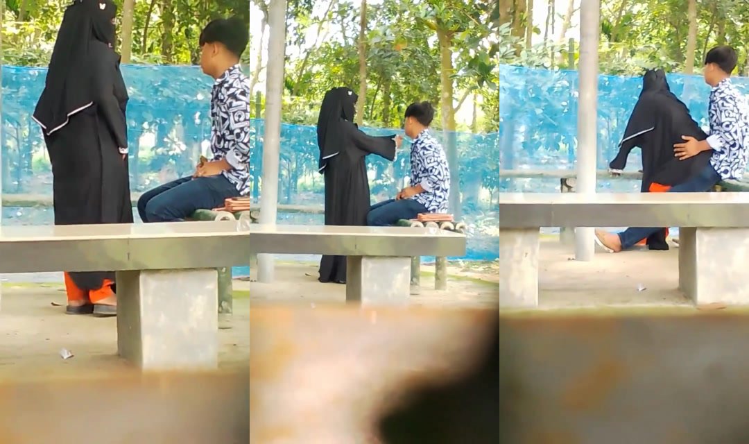 Hijabi GF Sucking And Fucking Outdoor
